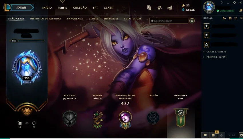 Vendo ACC LOL 424 Skins