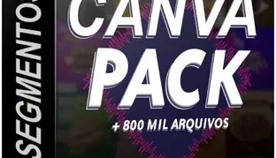 +800.000 Editáveis Canva -Vitalício Atualizado 2025 + BRINDE