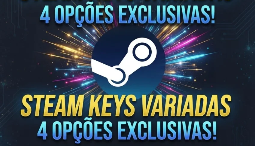 Steam Keys Variadas (Black, 100, 250 e Premium) - Entrega Au