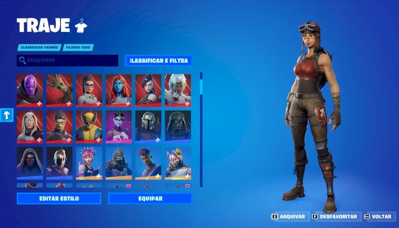 Conta Epic Games + Fortnite