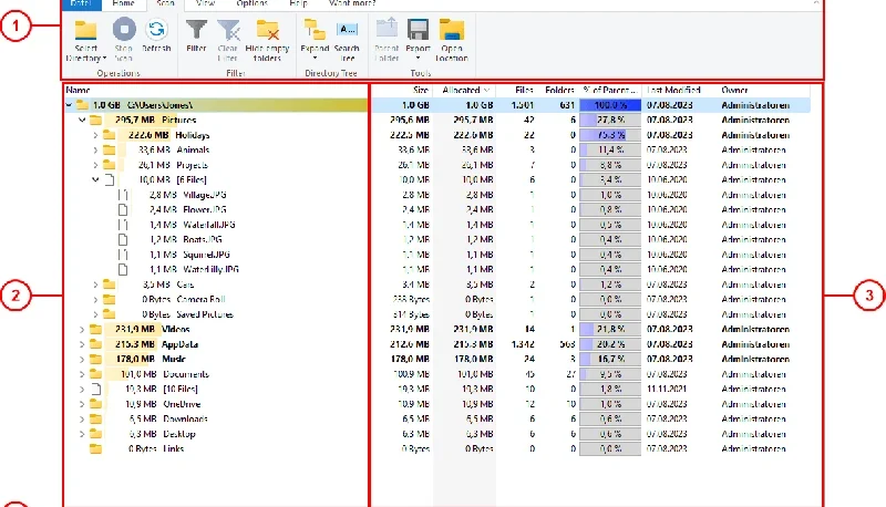 Tree Size Profissional - Melhor Limpador e Analisador de Esp