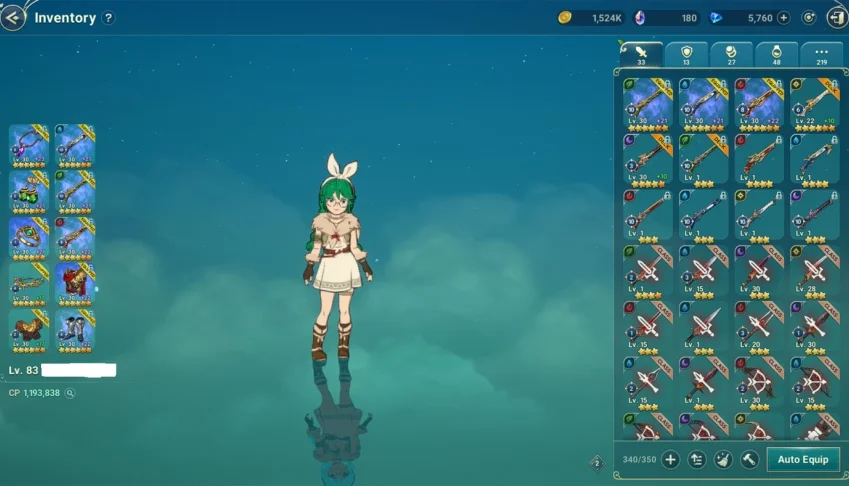 Conta Ni no Kuni Cross Worlds lvl 84 1.2kk CP SA Ruby Gemini