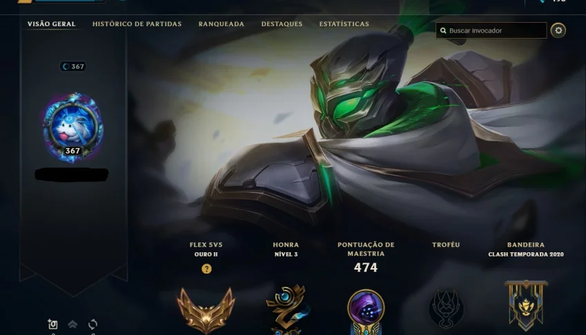 Conta com 229 skins gold 2