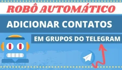 Robô que adiciona pessoas no Telegram🤖🚀