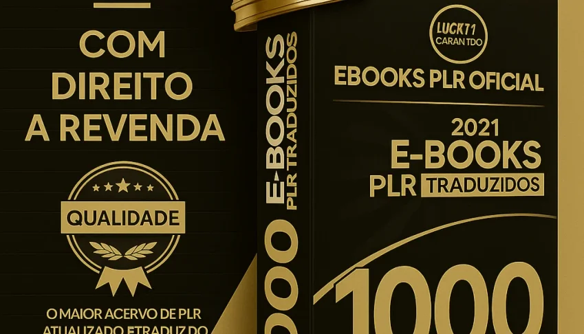 Pacote 1.000 PLR Em Português 2025 + Direito de revenda