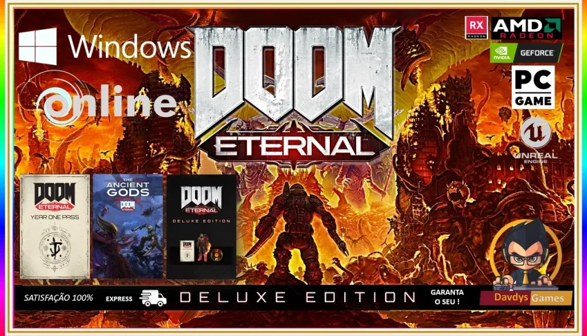 DOOM Eternal Deluxe Edition PC Windows OnLine