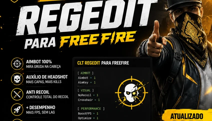 🔥 Clt Regedit Para Free Fire — Atualizado 2027
