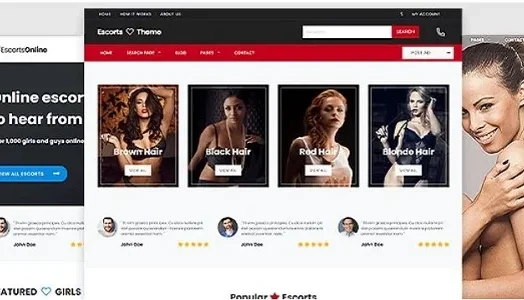Tema Escort WordPress