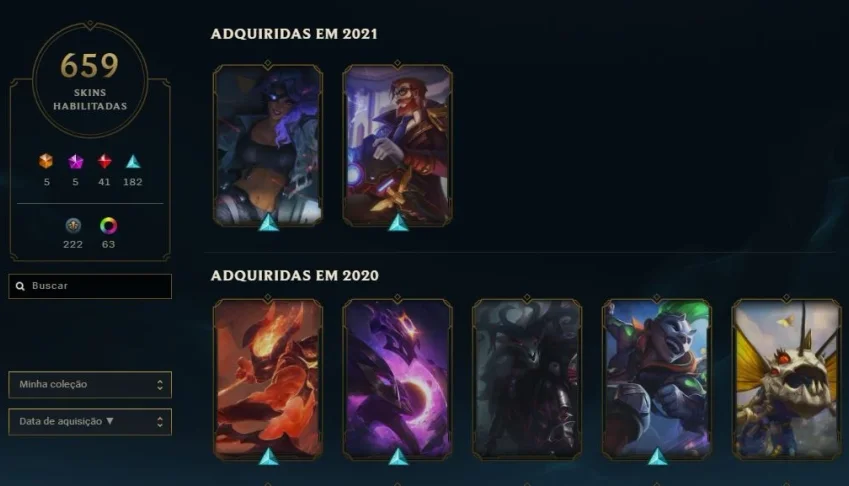 Conta League of Legends