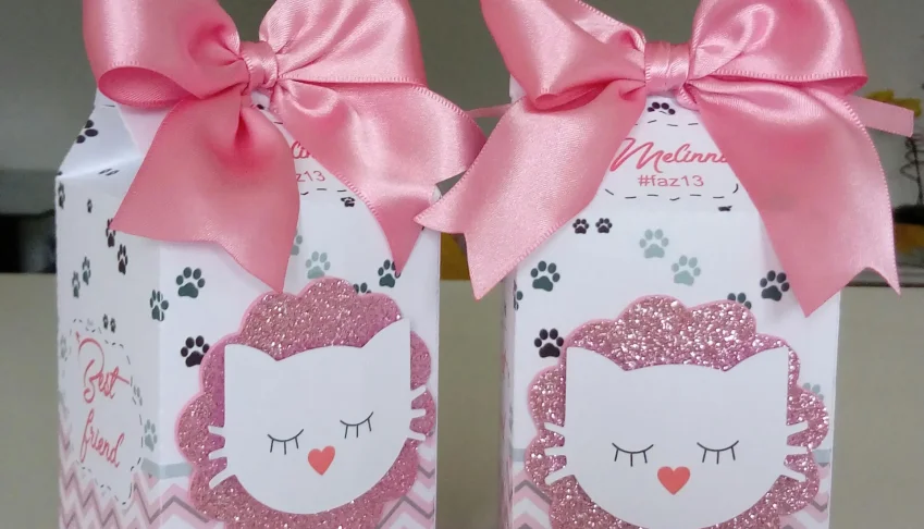 Caixa milk personalizada