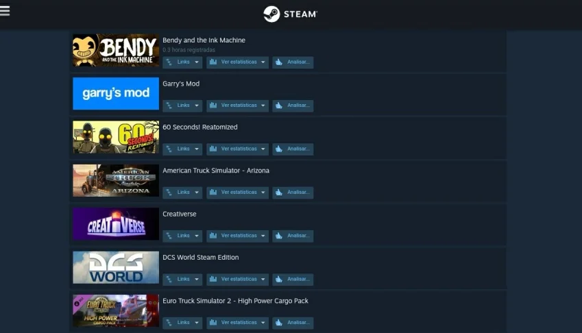 Conta Steam level 34