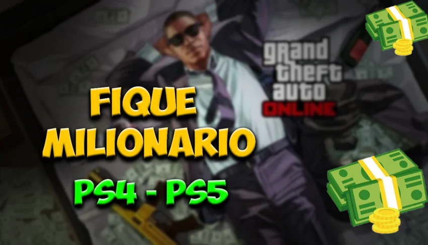 Dinheiro No Gta 5 Online - Ps4 & Ps5 - De Forma Limpa!!