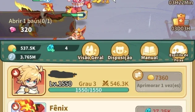 Conta no Monmate Master