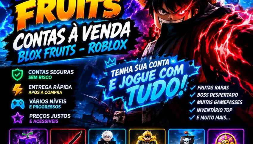 Contas blox fruits