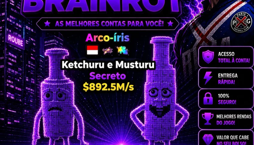 🧠 Roube Um Brainrot | 6 Contas Disponíveis | Até 1,18B/S
