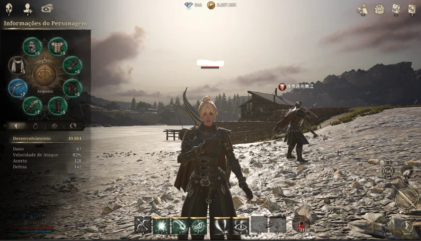 Arqueiro Night Crows LVL 40
