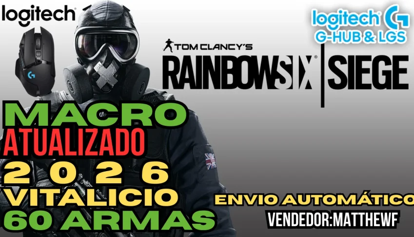 Tom Clancy's Rainbow Six - Macro No Recoil Mouses Logitech