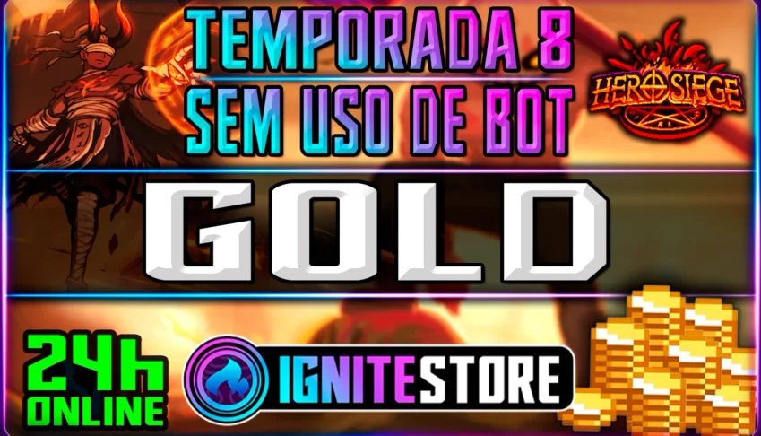 GOLD HERO SIEGE - TEMPORADA 9 [SEM USO DE BOT]