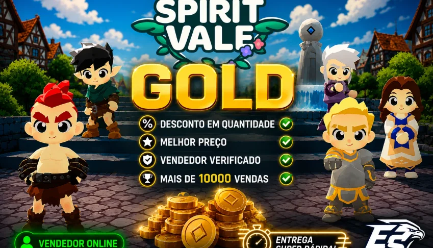 Spiritvale - Gold - Confira Nossos Preços Os Melhores!!!!