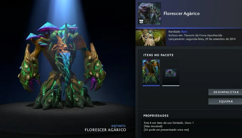 Florescer Agárico (Treant Protector)