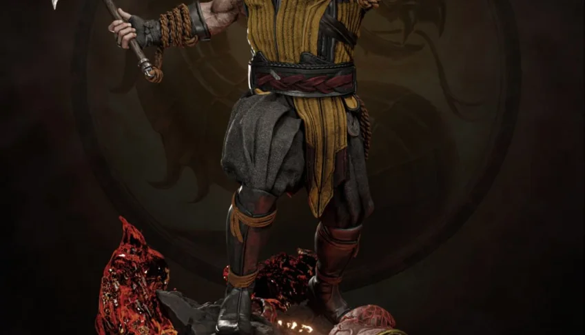 scorpion mk 1 mortal kimbat stl 3d
