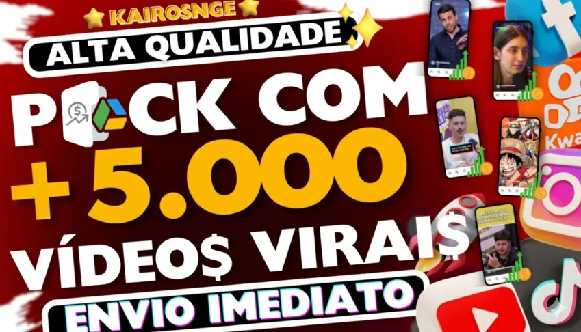 MEGA PACK PREMIUM – +5.000 Arquivos para Criadores