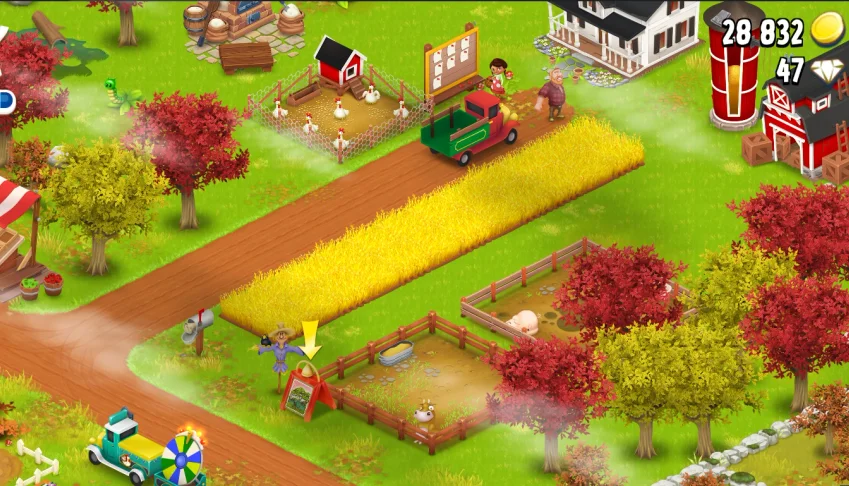 conta hay day supote Silo nivel 10