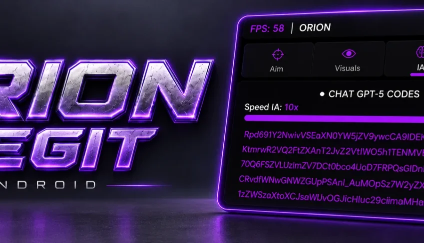 Orion Legit - Free Fire e MAX | Android Permanente
