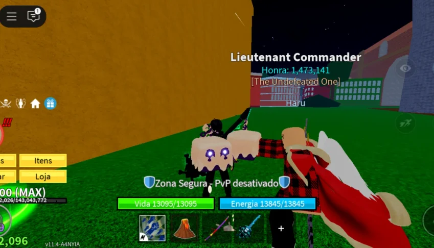 Conta blox fruits blox fruits nível Max