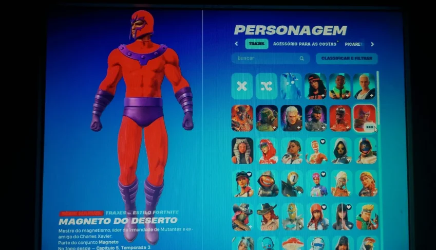 conta epic games + fortnite