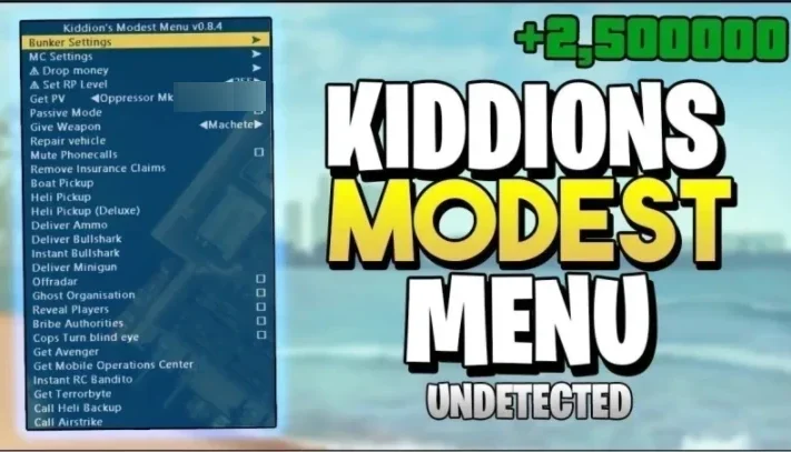 Gta V Mod Menu - Dinheiro Infinito, Entre Outros...