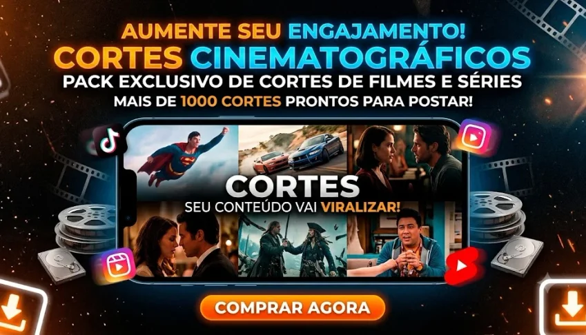 💎Pack de 1000 cortes de filmes e series dark money