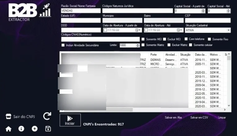 B2b Extractor  - Software VITALICIO