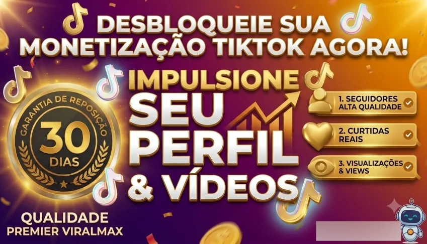 Tiktok Elite: Seguidores, Curtidas & Views • Monetização
