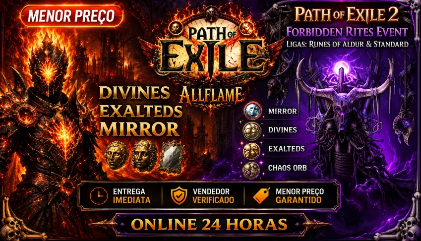 Poe2-Forbidden Rites Event - Liga Runes Of Aldur e Standard