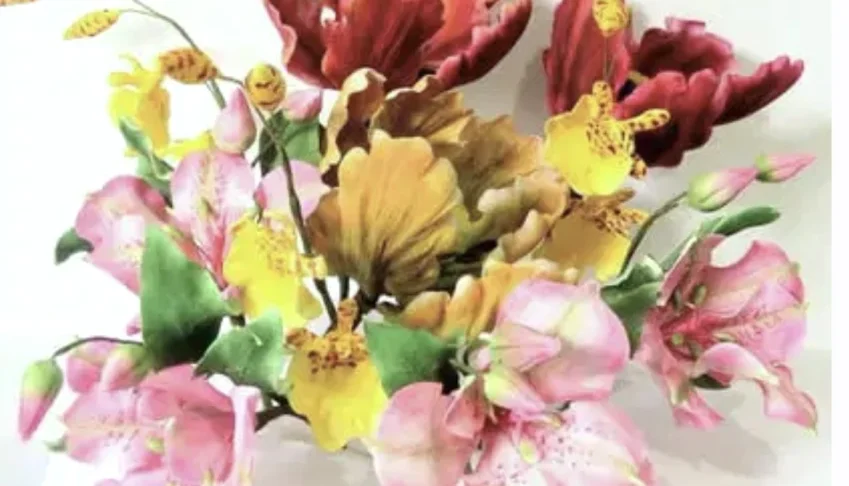 Flores de açúcar