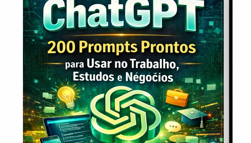 O Guia Rápido do ChatGPT - Com 200 Prompts Prontos!