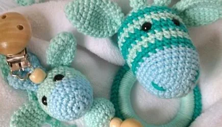 Kit Baby - Naninha + Prendedor + Chocalho