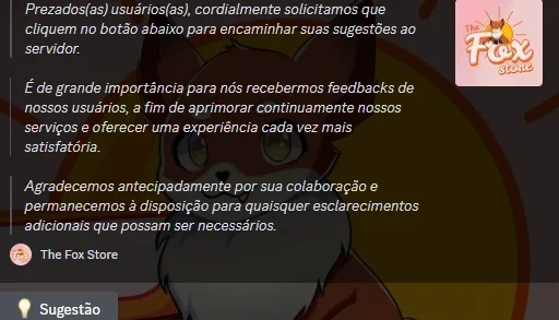 Bots Sources Discord Sugestões