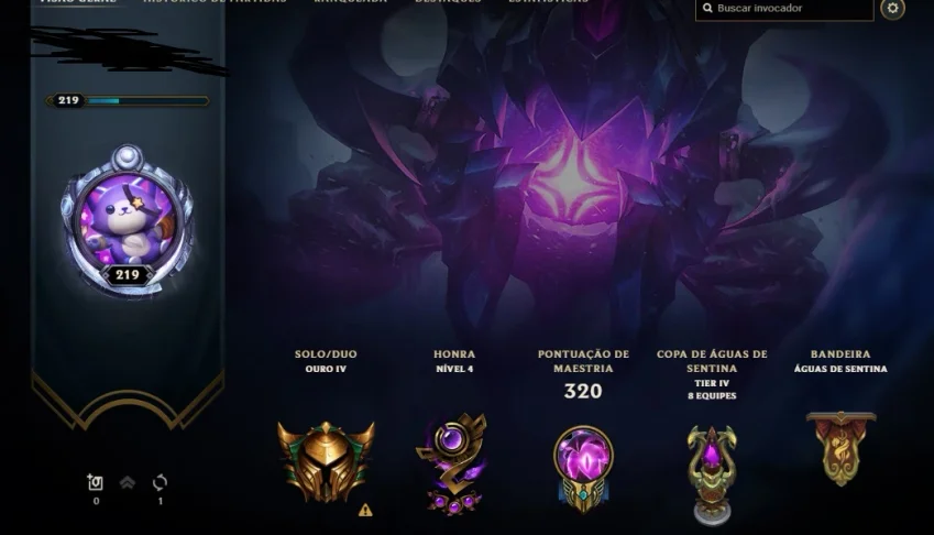 Vendo conta gold 4 solo/duo e flex