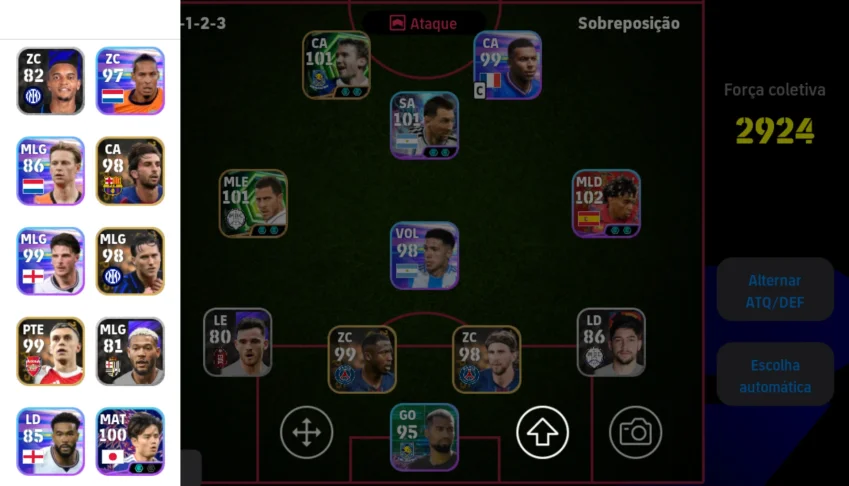 conta de efootball