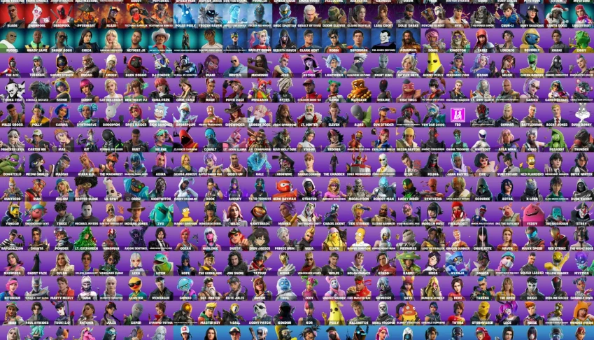 Conta Fortnite com 550 Skins Salve Founder Etc