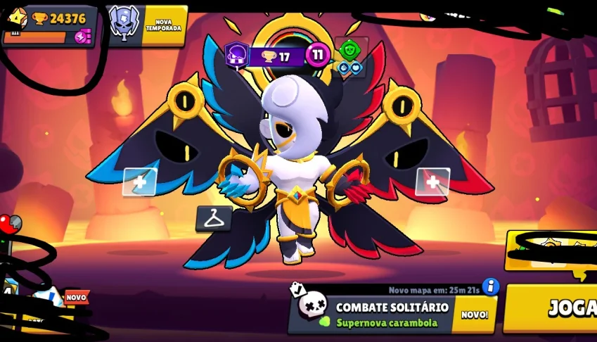 Conta de brawl stars e Clash Royale extremamente antiga e l