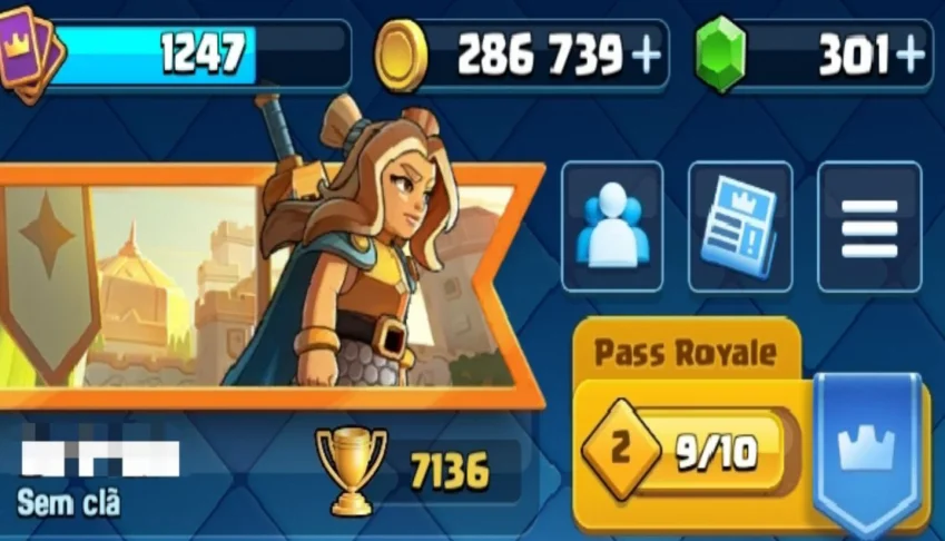 Conta De Clash Royale 9 Anos!