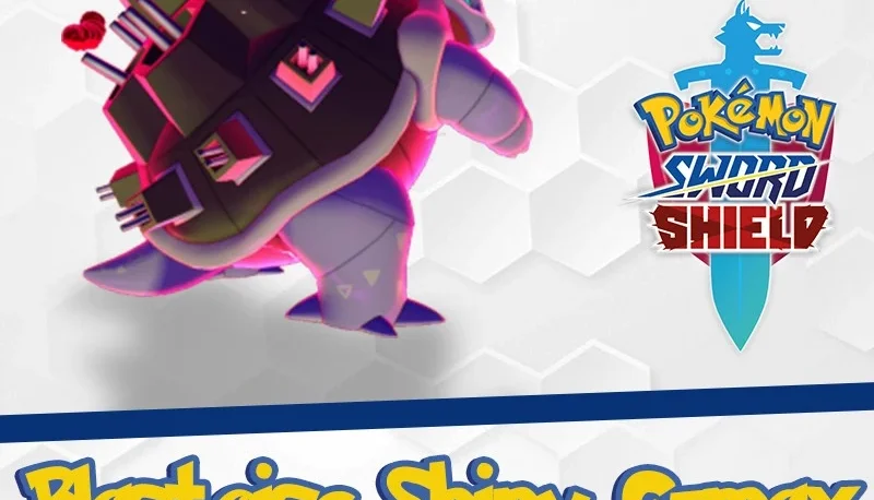Blastoise Shiny Gigantamax 6IVs - Pokémon Sword e Shield