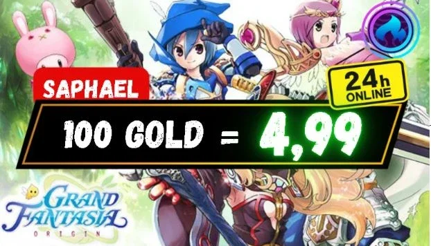 Gold Grand Fantasia Origin - Saphael01