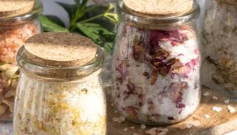 Sais de Banho Artesanais para Presente