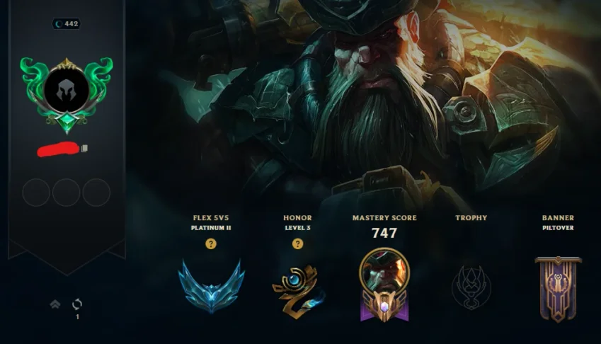 Conta de LOL nível 400, gold 2 solo, 150+ skins
