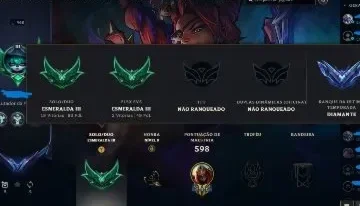 lol account 276 skins, emerald, all charecters 13 years