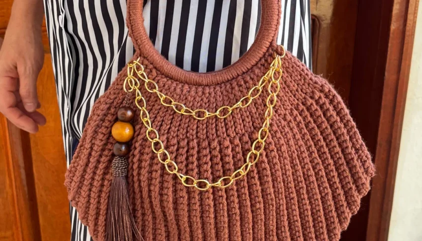 Bolsa de Crochê